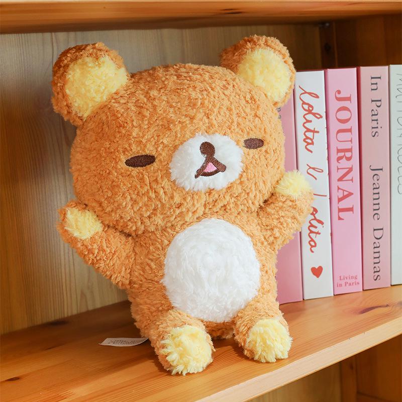 Rilakkuma Sleep-Aid Pajamas Plush Toy - Removable Cute Doll Gift for Women