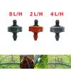 2L/H 4L/H 8L/H Pressure Compensating Drippers 4/7mm Hose Interface Garden Lawn Orchard Agriculture Irrigation Drip Emitter 20Pcs