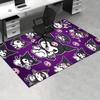 Office Rug Kuromi, Halloween Anti-Slip Rug, Machine Washable for Living Room, Bedroom, Office, Multiple Sizes, Bedroom Mat, Decorative Mat, Durable Ma