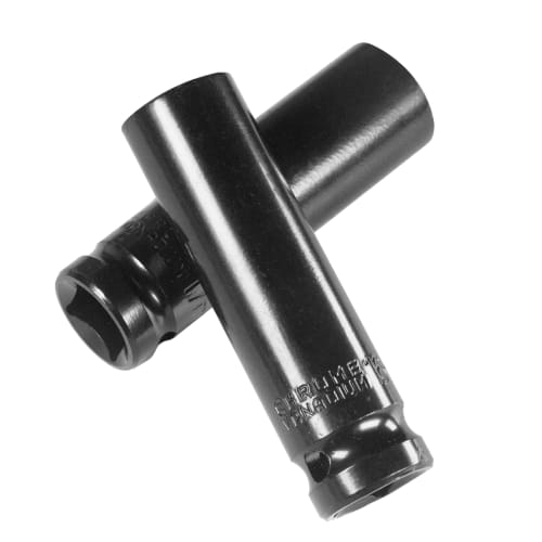 STEELMIGHT 20-Piece 12.7mm 1/2-Inch Deep Socket Wrench Set, Long Sockets for Impact, Hex Shank, with Storage Case