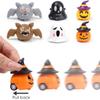 Cute Pumpkin Car Toy ABS Halloween Pull Back Toy Car Ghost Inertia Toy  Children/Kids/Toddlers