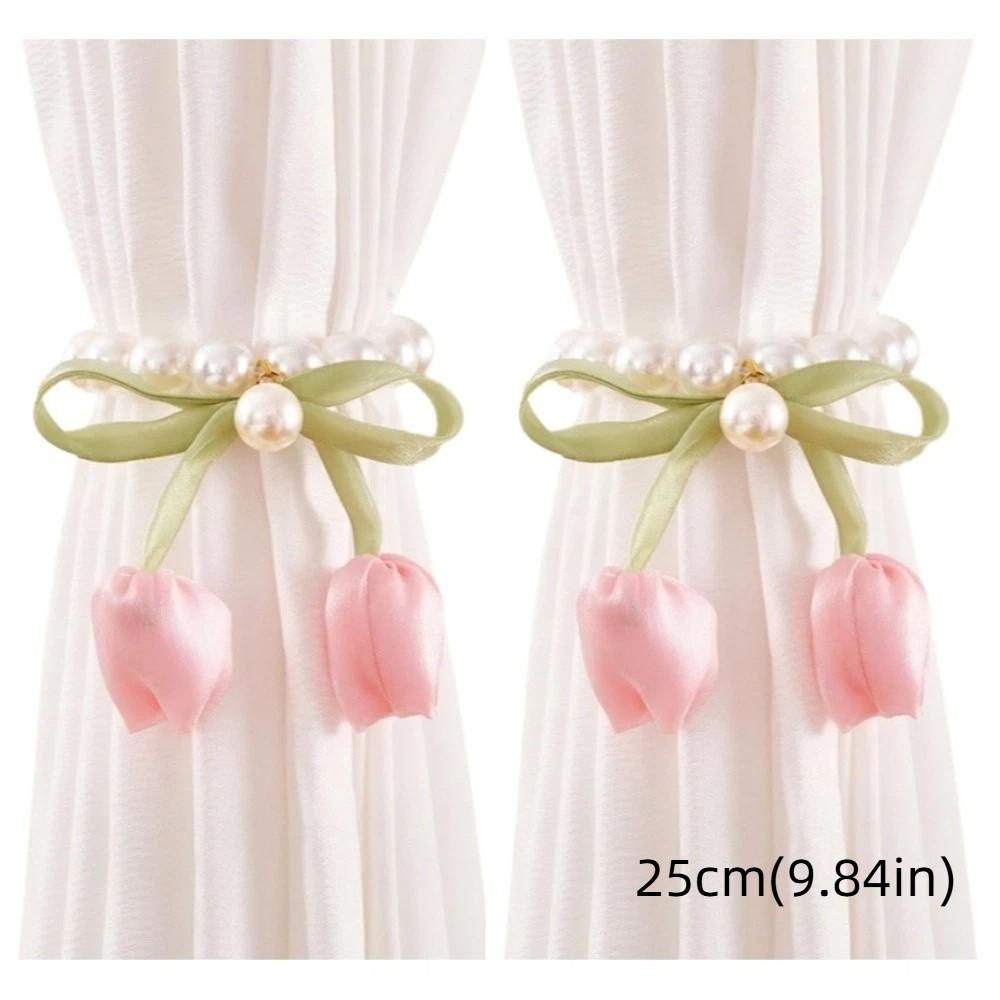 Fashion Tulip Curtain Straps Adjustable Curtain Buckle Ornament Curtain Tieback  Living Room