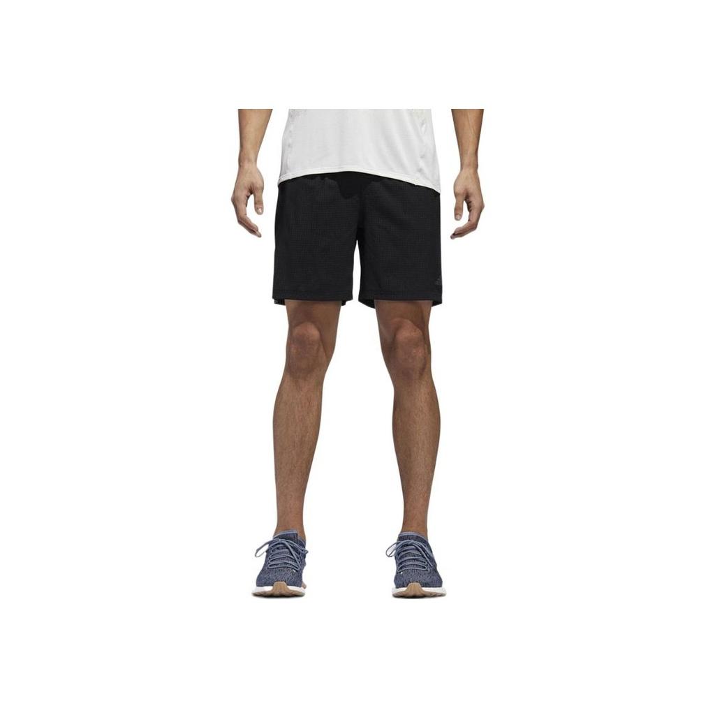 Adidas Свободные тренировочные шорты с логотипом, мужские шорты, черные DN2386