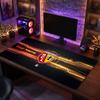 racing club de lens Custom Large Mouse Pad, Personalized Name Text Print, Football Logo Non‑Slip Desk Mat Gaming Gift