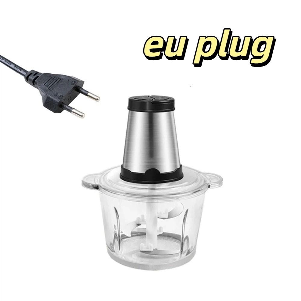 

Efficient Electric Chopper Large Capacity Meat Slicer Stainless Steel Mincer Complementary Food EU