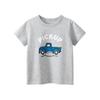 27Kids Children's Clothing Summer Kids Short-Sleeved T-shirt Boys' Car Round Neck Clothes Baby Boys' Cotton Half Sleeve Top