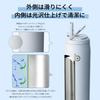 BOTTLE BOTTLE Water 1 Liter Large Capacity with Direct Vacuum Suitable for Children and with 1L Stainless Steel Suitable for Girls and Light Blue