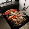 1pc Mushroom Forest Carpet Anti Slip Polyester Floor Mat for office.Bedroom