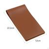 Libro Portascore da Golf Portatile Impermeabile in Pelle PU Copertura Yardage per Gioco