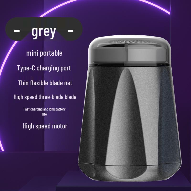 New Portable Men s Electric Beard Shaver - Water Washable, Mini Size, Whole Body Use.