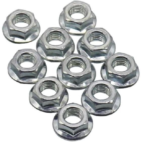 10Pcs Side Cover Bar Nuts for Husqvarna Chainsaw
