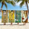 Artist G-Gustav K-Klimt Paintings Towel For Swim Yoga Gym Quick Drying Soft and skin-friendly Beach Towels All-Season