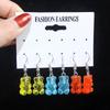 Colorful Jelly Bear Earrings: Versatile, Creative, and Cute Accessories