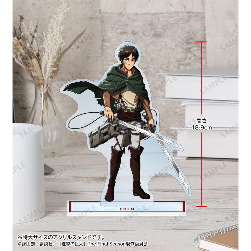 Attack On Titan Original Illustration Eren After the Battle Extra Large Acrylic Stand Ver.