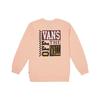 Vans Dětská mikina s potiskem písmen, kulatým výstřihem, dlouhým rukávem Dětská mikina Oranžová VN000G2YN4N