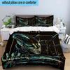 3PCS Alien Horror Artwork 3pcs Bedding,Including 3PCS Duvet Cover And 2pcs Pillowcases Perfect for Christmas,Ideal for Bedroom, Dormitory