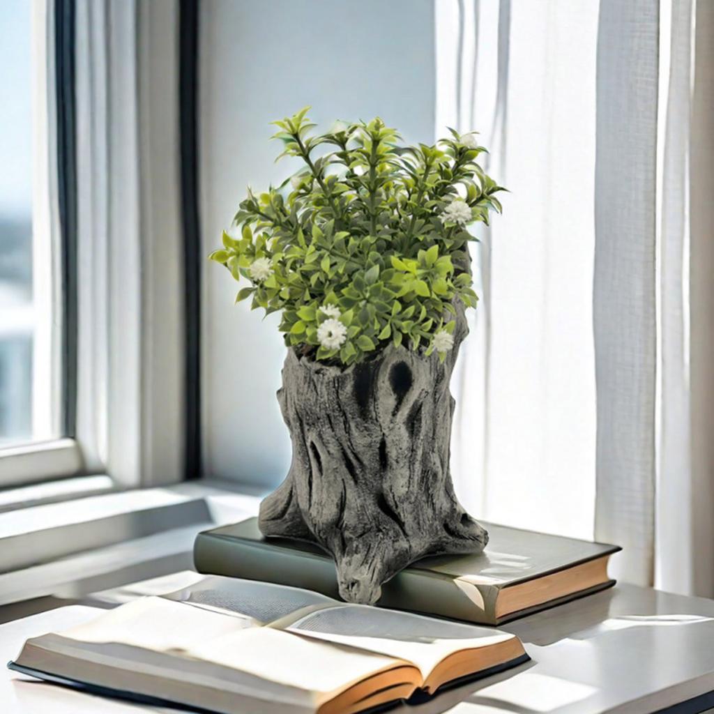 Blumentopf Gartenpflanzer Sukkulenten Kaktuspflanzer Stammpflanzer Sukkulententöpfe Stumpfpflanzer Töpfe Baumwurzeltöpfe Stumpf