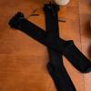 Ballet Style Bow Knee High Socks Lolitas Lace Ruffle Frilly Calf Socks JK Students Girls Stockings Sweet Knee Highs