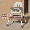 Foldable Multifunctional Baby High Chair - Portable Infant Dining & Activity Seat