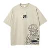 Anime Inosuke Tshirts Oversized Vintage Washed KKimetsu No Yaiba T Shirt Tanjirou Zenitsu Kyoujurou Tops Tees Man  Cotton
