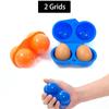 1 Pc 2/4/6 Grid Outdoor Camping Tableware Portable Camping Picnic BBQ Egg Box Container Storage Boxes Travel Kitchen Tools