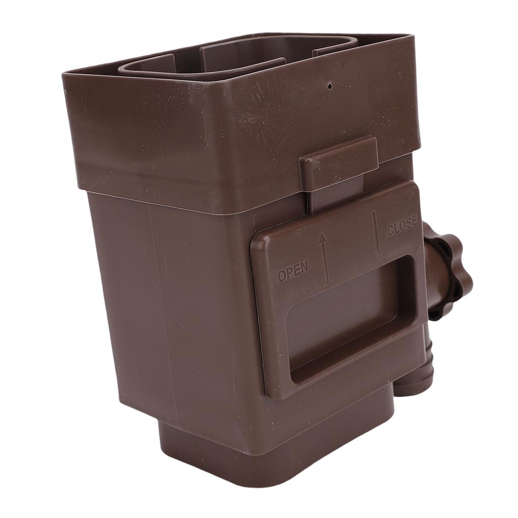 Downspout Filter Weather Proof Space Saving Gutter Downspout Leaf Filter Adapter for 3in 4in