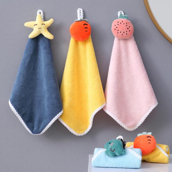 Asciugamano da cartone animato, carino, morbido, ultra morbido, confortevole, leggero, solido, resistente, ad asciugatura rapida, colorato, paglietta per ciotola