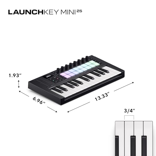 Novation/Launchkey Mini 25 Mk4 | MIDI keyboard