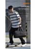Men's Crossbody Fitness Bag – Large Capacity, Wet/Dry Separation, for Short-Distance Travel and Swimming.