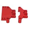 Metal Steering Gear Bracket Servo Mount Part for MN86 1 12 RC Car Modified AccessoriesRed