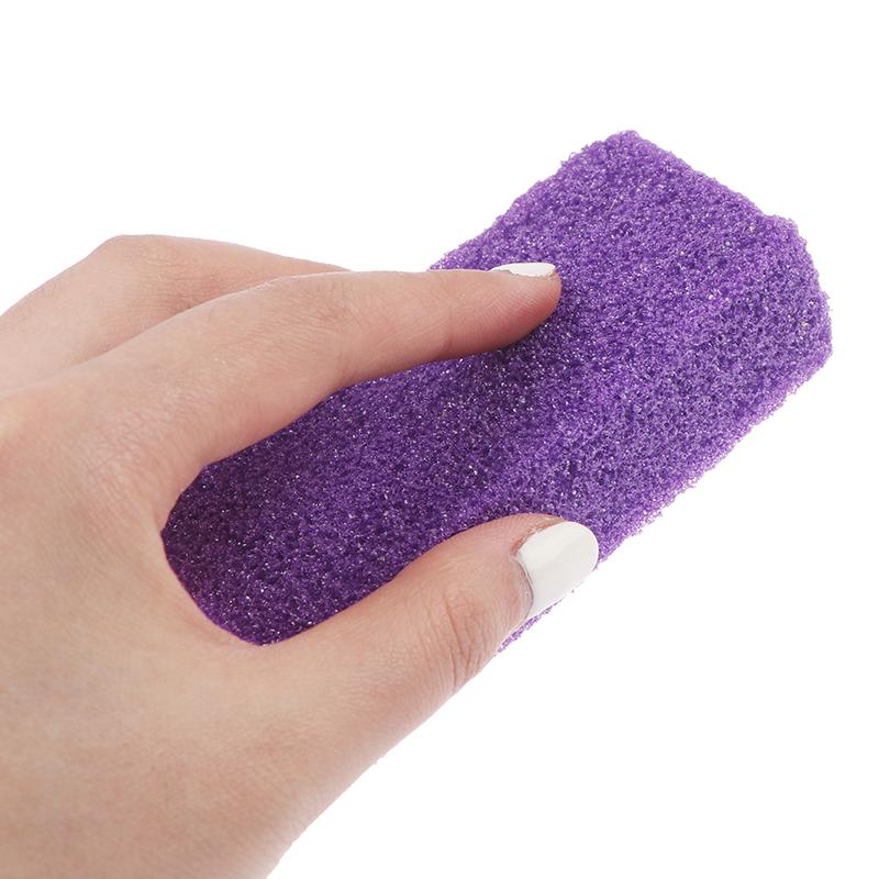 1Pcs Foot Pumice Sponge Callus Exfoliate Stone Skin Remove Pedicure Scrubber