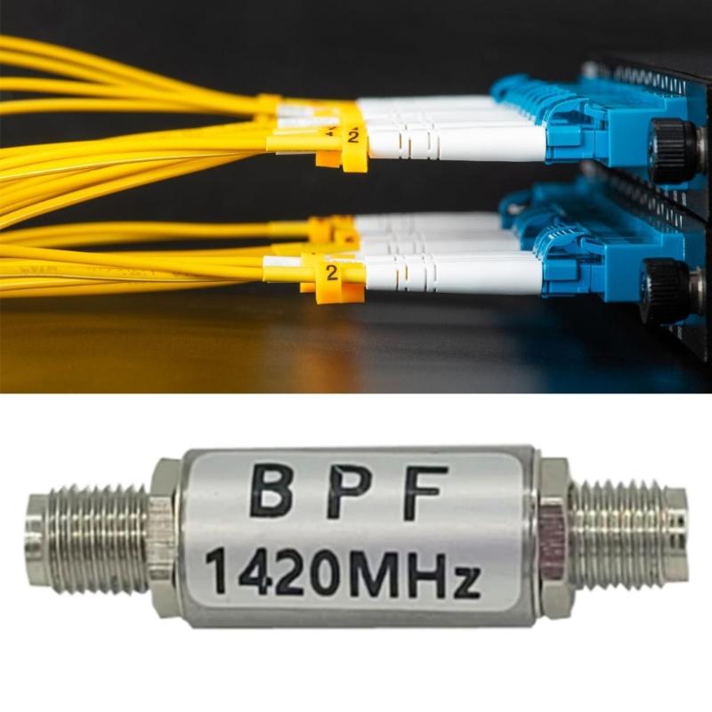 80MHz Band for 1420MHz Radio Astronomy 1420MHz  Bandpass Filter High Performances  Adapter Upgrades for Radio Astronomy