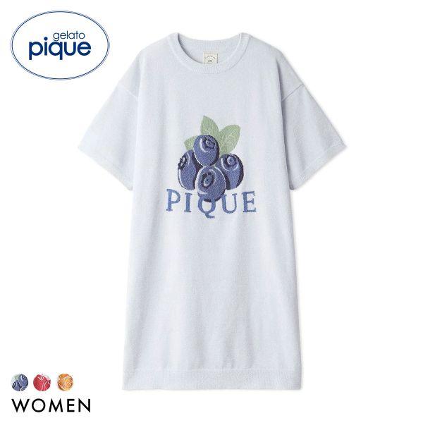 gelato pique ladies smooth fruit jacquard dress gelato pique pajamas room wear gelato pique all 3 colors