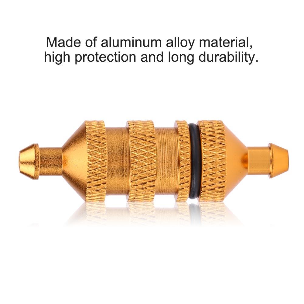 

HSP Сплав Алюминий Масляный Нитро Топливный Фильтр для RC Модели Автомобиля Масштаба 1 8 1 10 Gold