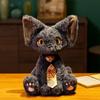 Spider Web Tie Devon Rex Cat Plush Toy Pumpkin Basket Devon Rex Animal Doll  Children