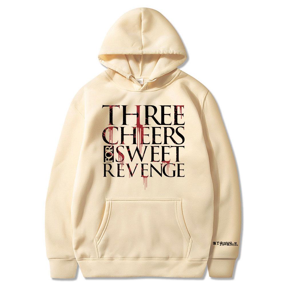 My Chemical Romance Hoodies Three Cheers for Sweet Revenge Vintage Hooded Sweatshirts Men Women Casual Long Sleeves Pullovers