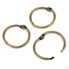 10 Pcs Album Spring Rings Open Jump Set for DIY Making Jewelry Findings - 2cm Golden