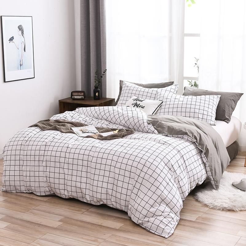 Luxury 400TC Cotton Flat Sheet Sets King Size Bedding with Wedding Pillowcase Design Comforter Set for Full Beds
