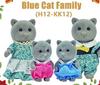 Non-Toxic Forest Animal 1/12 Dollhouse Furniture Bedroom Kitchen Bathroom Set Miniature Simulation Dolls Accessories Diy Toys Children