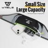 WRELS Lightweight Adjustable Large-capacity Invisible Running Waist Bag,Breathable Mesh Design, Zipper Closure,Ideal for Outdoor Hiking