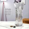 Extra Large Transparent Glass Vase, 50cm Height, Wide Diameter for Flower Arrangements, Living Room Decor, Hydroponic Lucky Bamboo