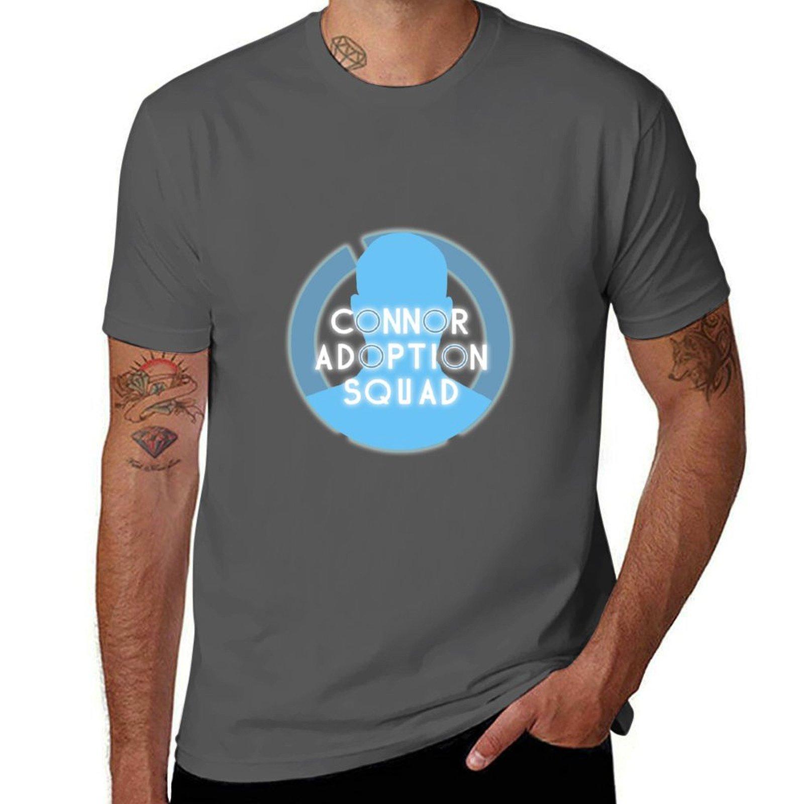 

Adoption Squad T-Shirt t shirt for man 100 percent cotton t shirts designer T-Shirt 4XL