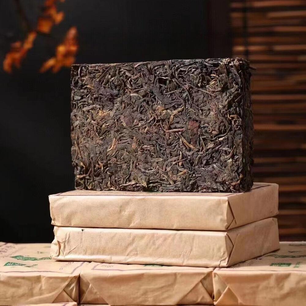 250g Yunnan Pu-erh Tuğla Çay 2002 Türük Ham Puerh Çay Tuğla Puer Kare Tuğla Çay