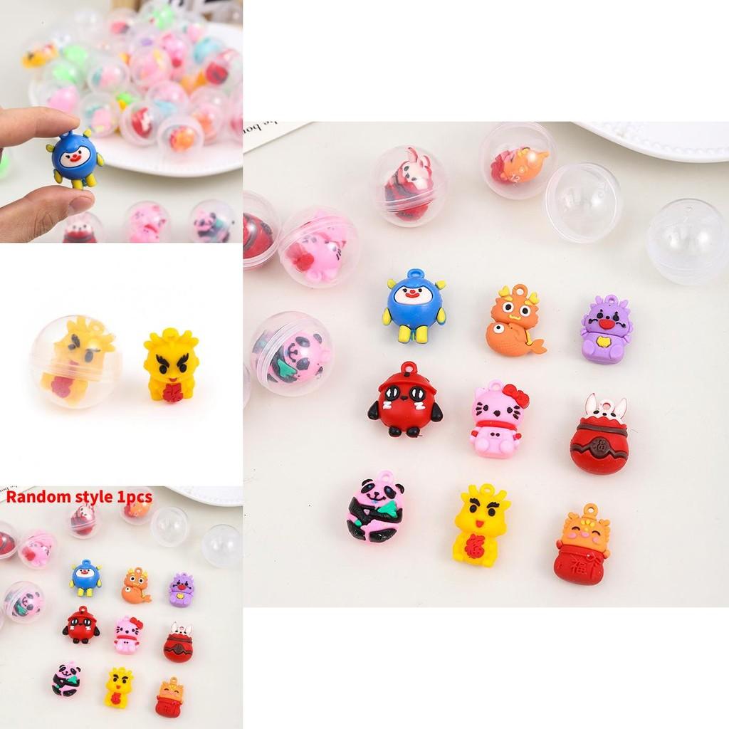 Kids Animal Minifigures With 32mm Transparent Toys For Collectors And Kids Play