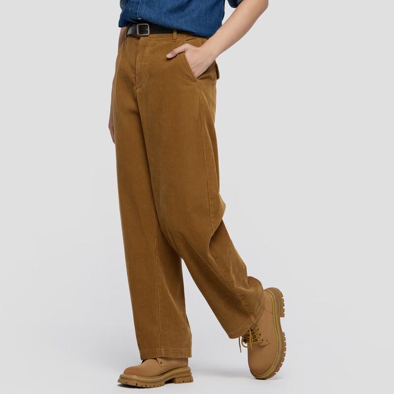 Gap Women's Retro Corduroy Loose Curved Trousers