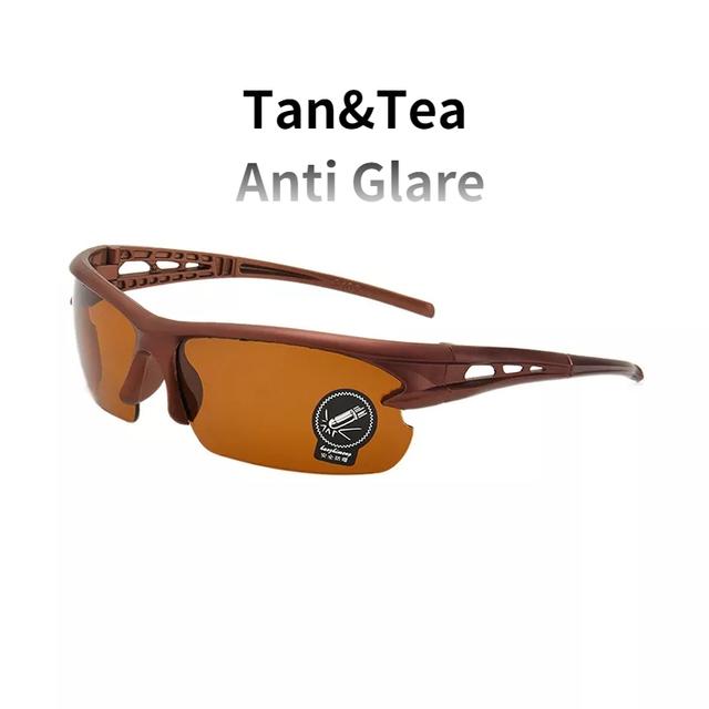 Okulary noktowizyjne męskie okulary rowerowe okulary antyodblaskowe okulary do jazdy okulary przeciwsłoneczne rowerowe rowery górskie okulary sportowe na zewnątrz