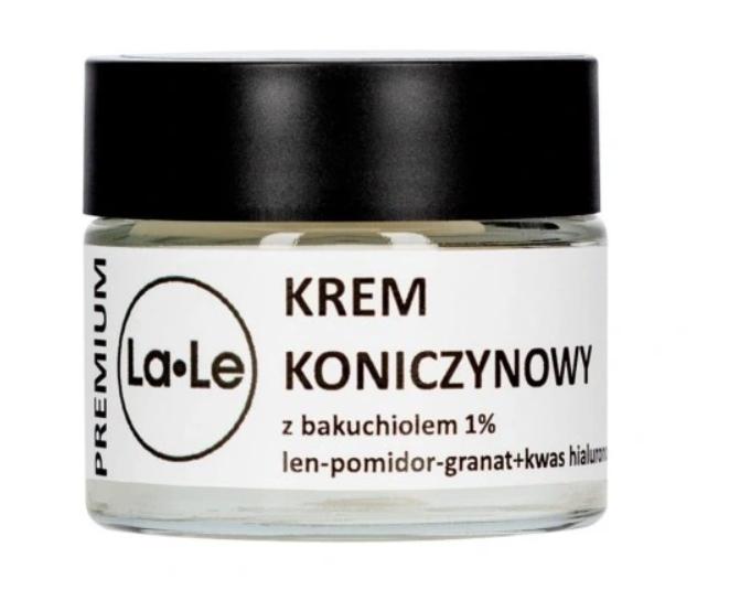 

La-Le Krem z bakuchiolem 1% i biofermentem z aceroli- koniczynowy, 50 ml