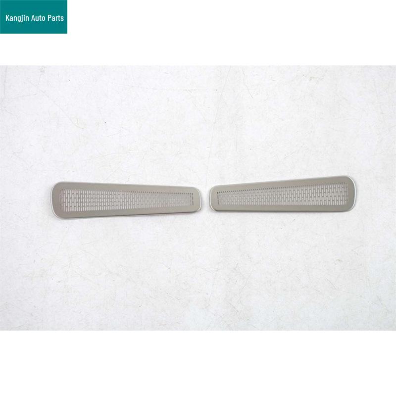 Dustproof Horn Cover for Lantu Taishan Models - Stainless Steel Interior Mod, Silver.
