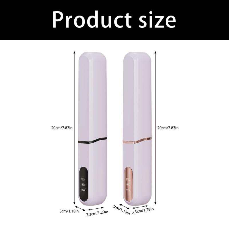 Straightening Comb Fast Heating Ionic Conditioning Technology Adjustable Temperature Hair Styling Comb Ergonomic Handle