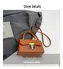 Damen Frühlings Umhängetasche Kleine Quadratische Handtasche - Elegant und Hochwertig